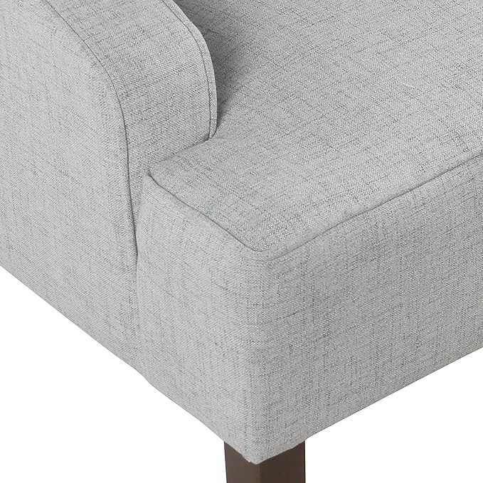 HomePop Swoop Arm Living-Room-Chairs, Soft Dove Gray - Image 8