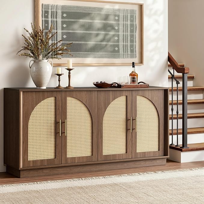 FORTUNETEC 63" Sideboard Buffet Cabinet - Image 8