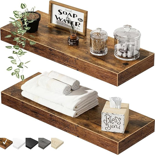 QEEIG Bathroom Floating Shelves by QEEIG