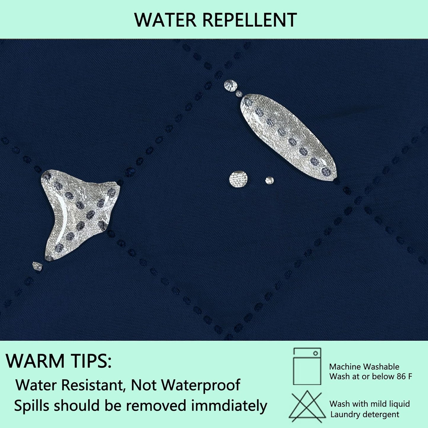 Reversible Sofa Covers Couch Cover Furniture Protector for Dogs Elastic Straps Water Resistant(Sofa,Navy/Camel)