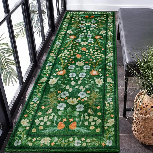 Runner Rug, 2x6 Runner Rugs Non Slip Washable by Rtizon