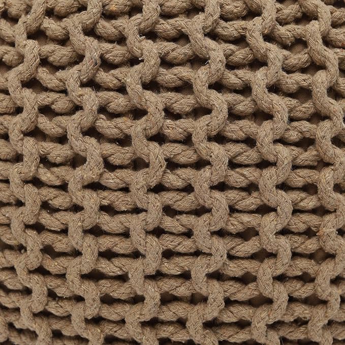 REDEARTH Round Pouf Ottoman - Image 7