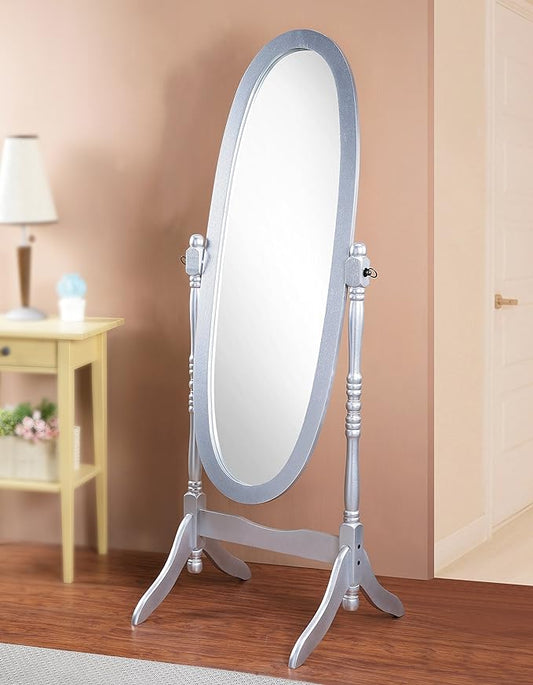 Roundhill Furniture Queen Anna Style Floor Cheval Mirror by RoundhillFurniture