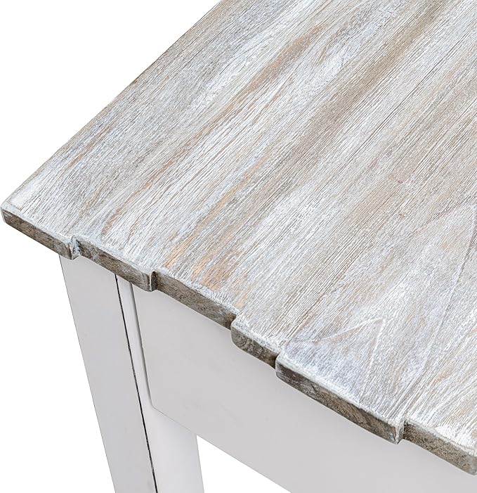 Sea Wind Florida Picket Fence Wood Console Table - Image 7