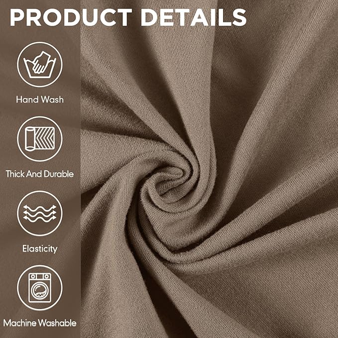Peryiter 3 Pcs Couch and Loveseat Covers Set Sofa Cover - Image 5