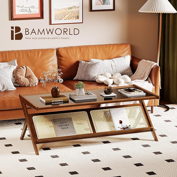 Bamworld Rattan Coffee Table - Image 7