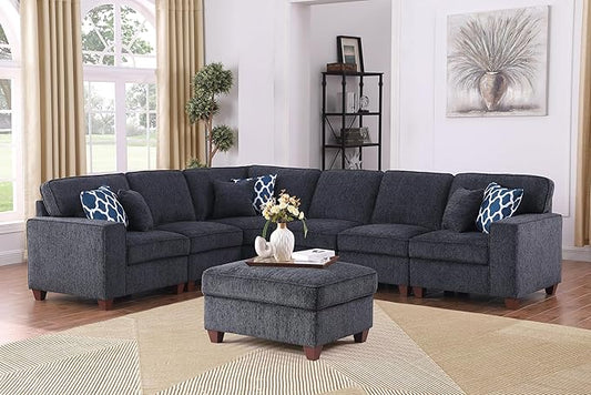 Ball & Cast 116" L-Shaped Sectional Couch by BallCast