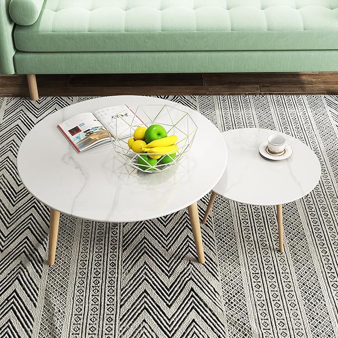 32 Inch Round Tempered Glass Coffee Table Top - Image 3