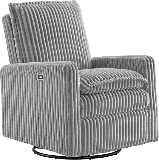 Oxford Baby Uptown Power Recliner/Glider, Ash Gray by OxfordBaby