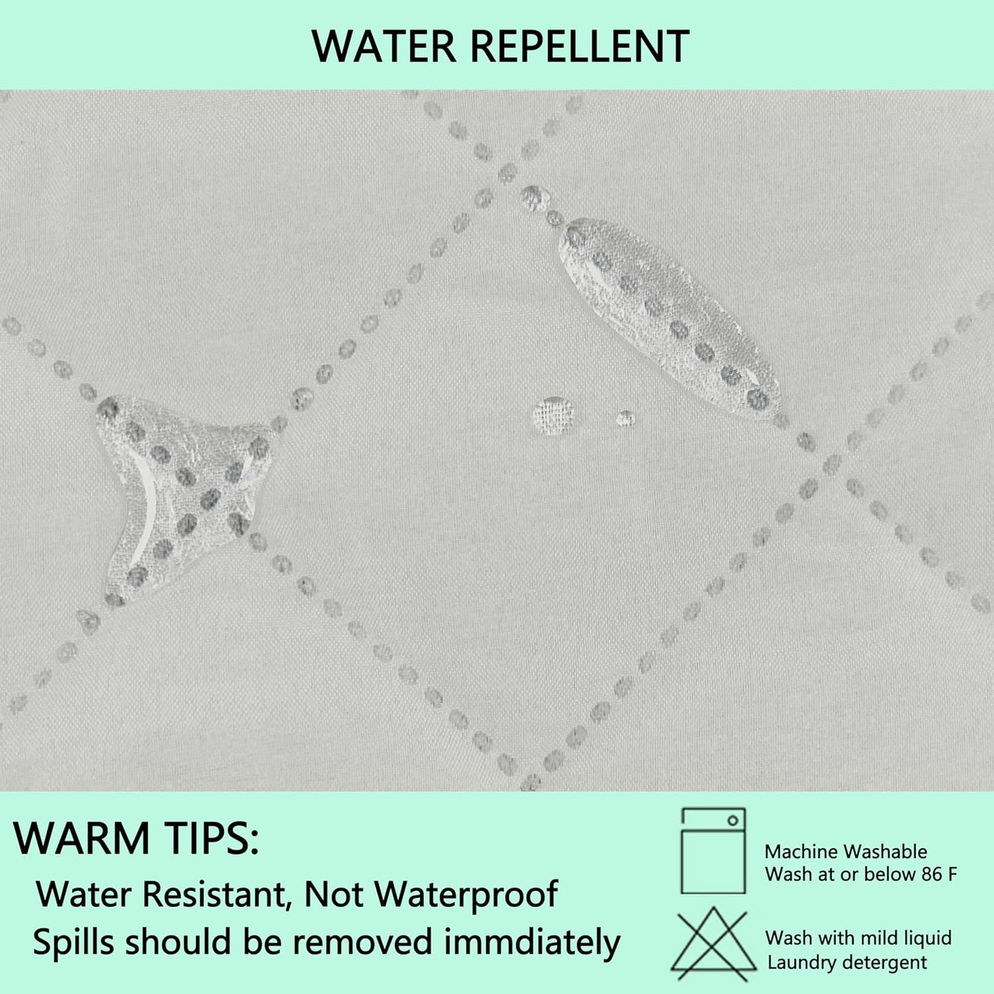 Reversible Loveseat Sofa Covers Couch Cover Furniture Protector(Loveseat,Light Grey/Beige)