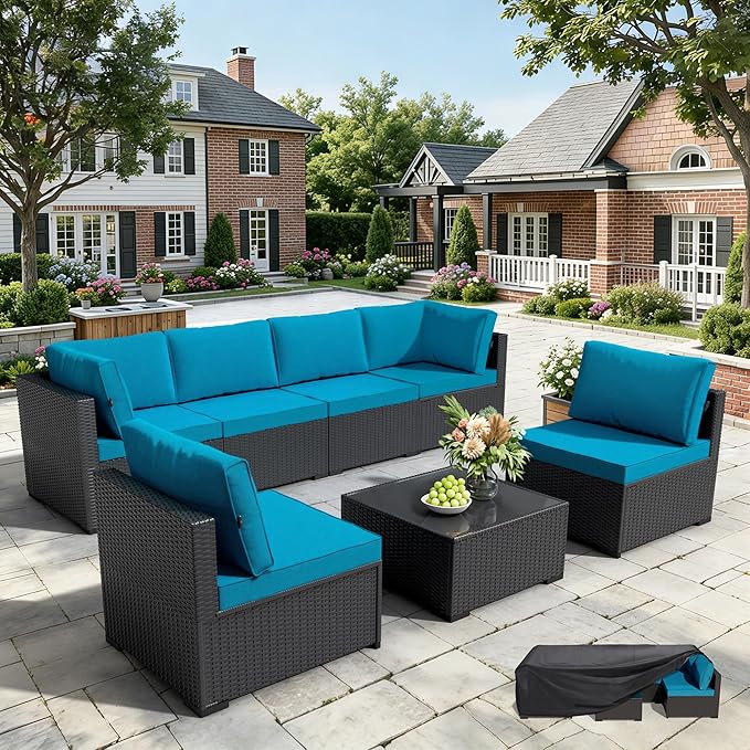 WWR Patio Furniture Set 7 Piece by Unknown