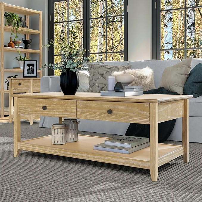 Grain Wood Furniture Greenport Coffee Table - Image 3