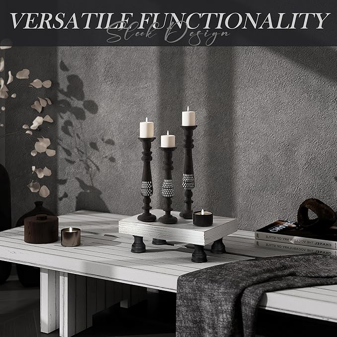 EOSAHR Farmhouse Fir Wood Risers - Image 3