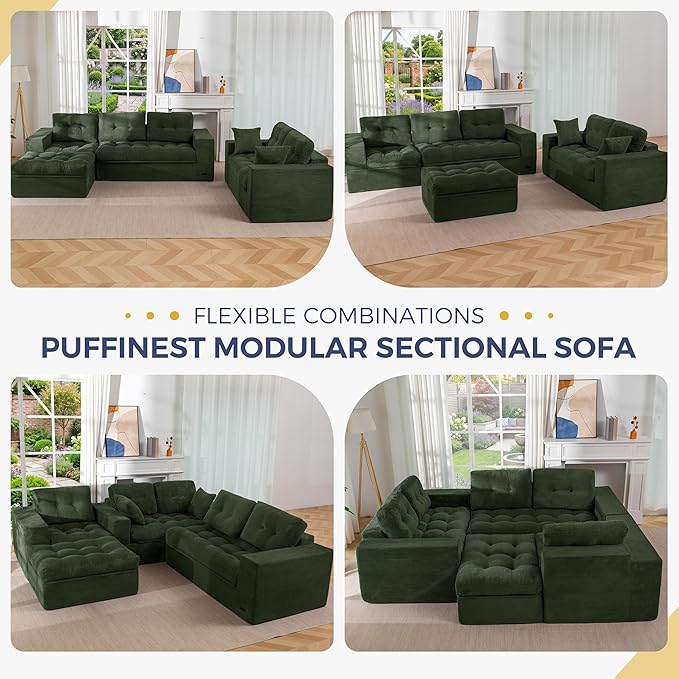 MAXYOYO Modular Sectional Sofa - Image 4