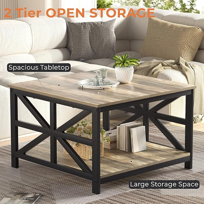 GreenForest Modern Living Room Coffee Table - Image 5
