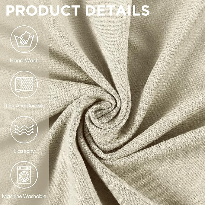 Peryiter 3 Pcs Couch and Loveseat Covers Set Sofa Cover - Image 4