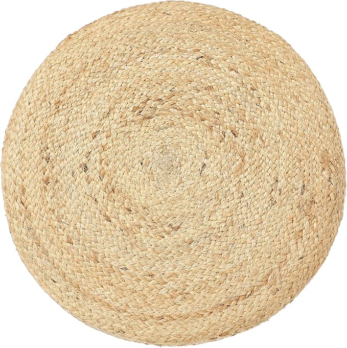 REDEARTH · Cylindrical Pouf Foot Stool Ottoman - Image 4