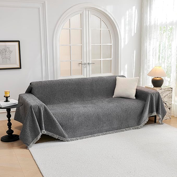 MYSKY HOME Couch Cover for Sofa Couch Covers for Pets, Non Slip Dogs Furniture by MYSKYHOME