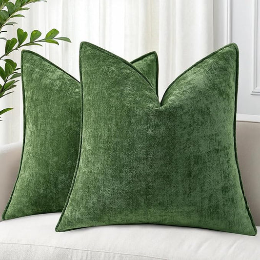 decorUhome Summer Couch Throw Pillow Covers 18x18 Set of 2, Decorative Soft by decorUhome