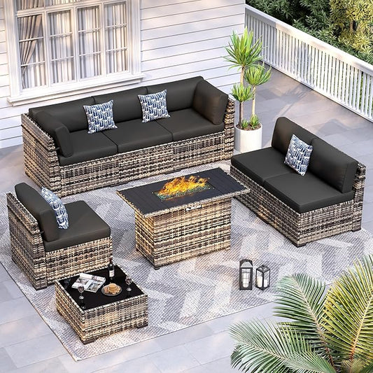 8-Piece Patio Furniture Set by VonzoyHome