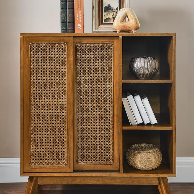 LKTART Mid Century Modern Storage Cabinet - Image 4