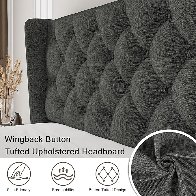 Einhomn Full Size Platform Bed Frame - Image 3