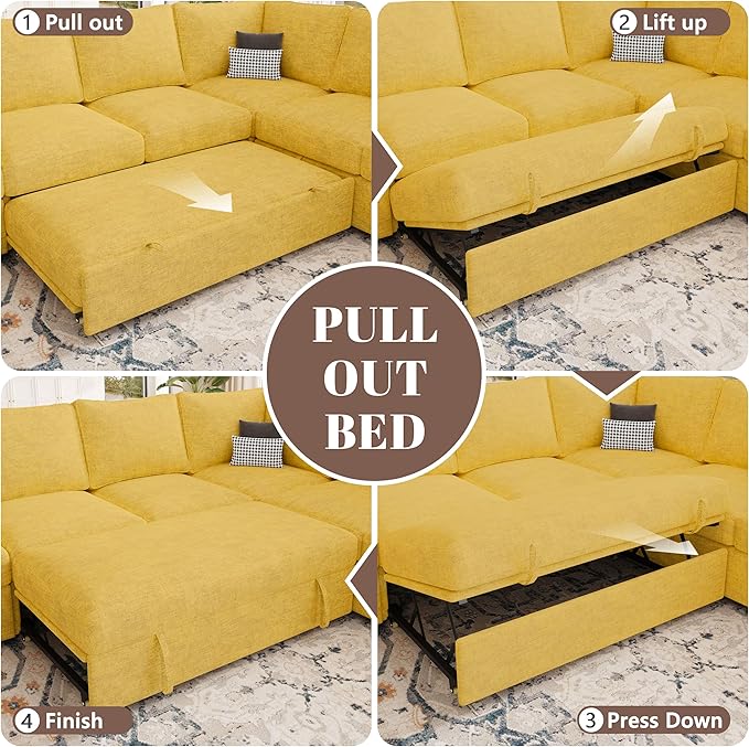 85 Inch Modular Sectional Sofa - Image 7