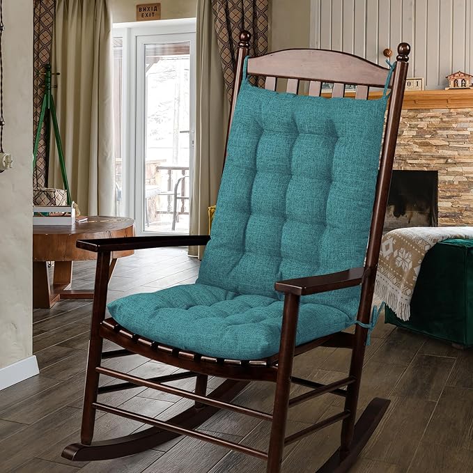 ELFJOY Rocking Chair Cushion Large Rocking Chair Pads - Image 5