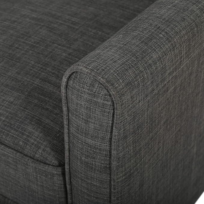 Christopher Knight Home Emmie Fabric Recliner, Moss Gray, Dark Brown - Image 7
