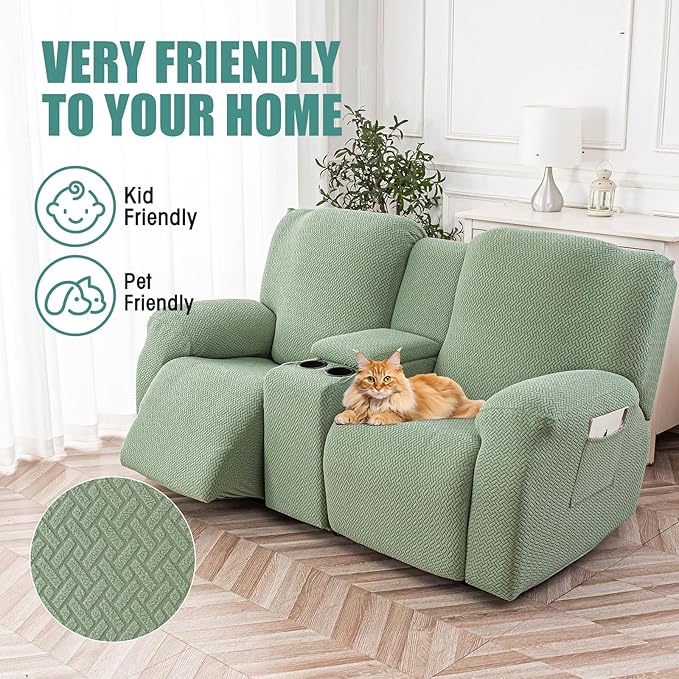 Genina Recliner Loveseat Covers - Image 3