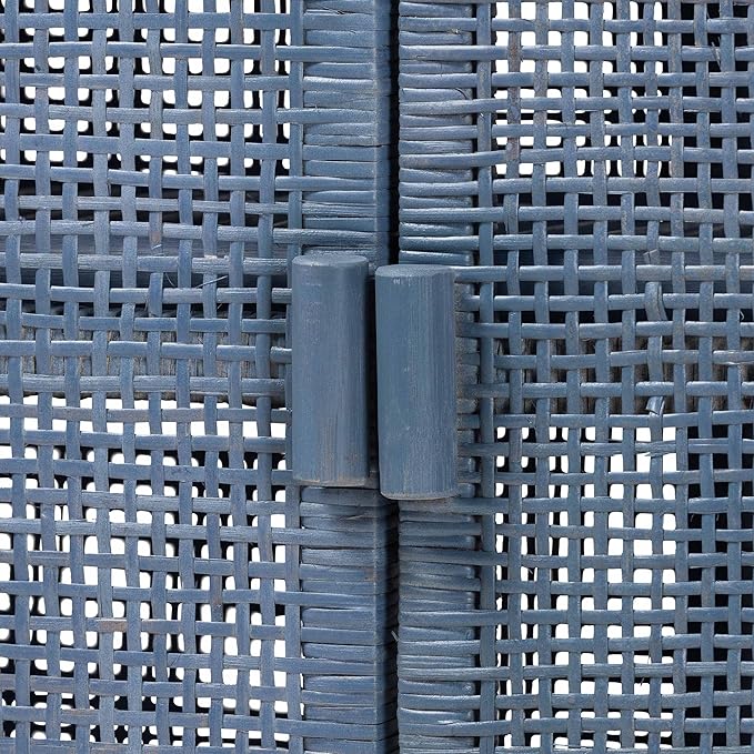 Bali & pari Vivan Natural Rattan Storage Cabinet - Image 7