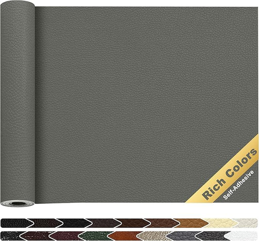 KING MOUNTAIN Leather Repair Tape, 16 x 60 Inches, Self-Adhesive, Waterproof by ForABetterHomeLife