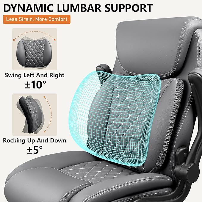 BESTFAIR Office Chair, Executive Computer Desk Chair - Image 4