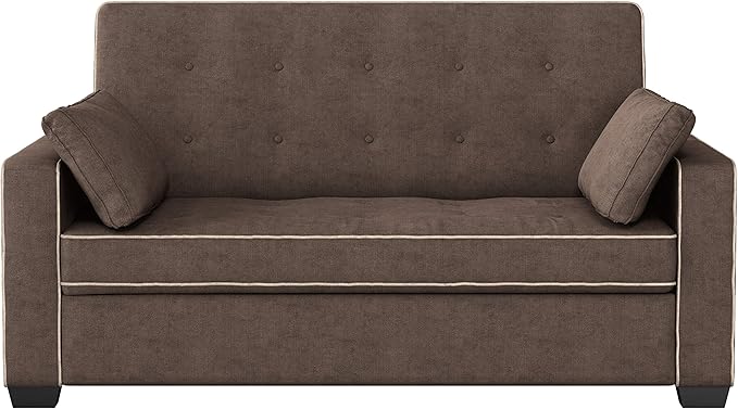 Serta Ainsley 72.6" Convertible Sleeper Sofa, Queen Size, Dreamcoil Comfort - Image 3