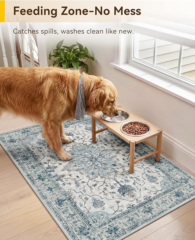 RELEANY Area Rugs 2'x3' Kitchen Rugs Entry Rug Small Rugs - Image 2