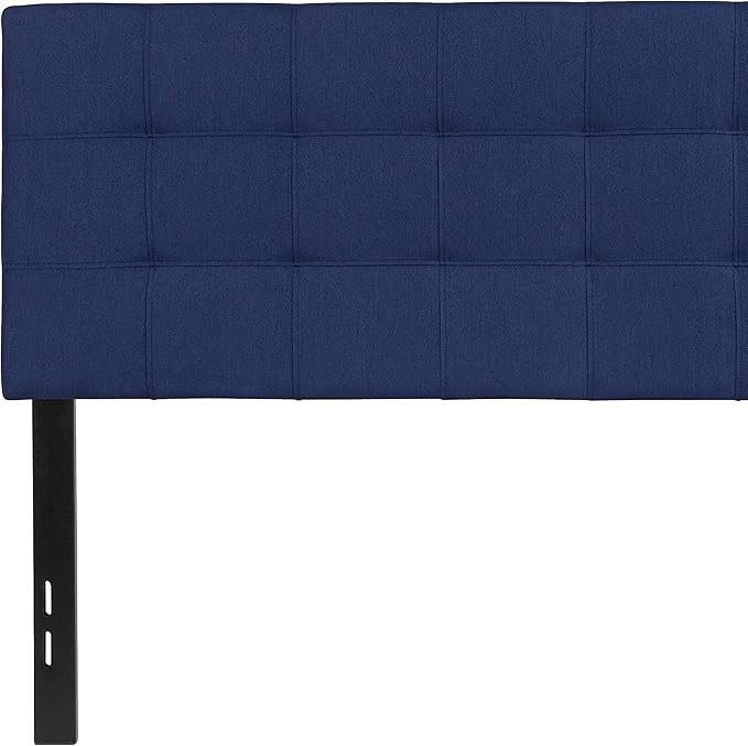Flash Furniture Bedford Tufted Upholstered Full Size Headboard in Navy Fabric - Image 9