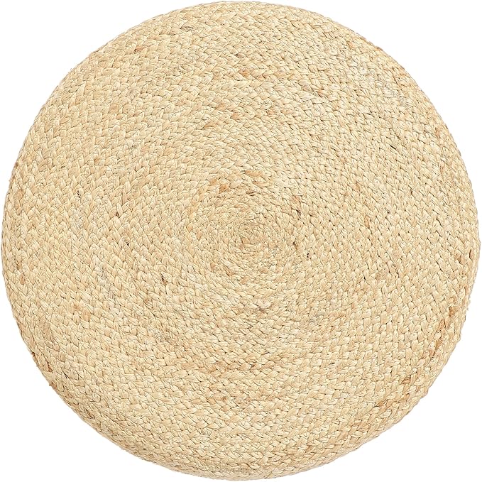 REDEARTH · Cylindrical Pouf Foot Stool Ottoman - Image 4