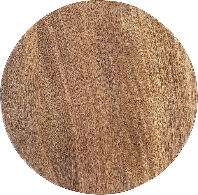 Kate and Laurel Dahl Wooden Round Drink Table; 8 x 23; Natural Brown; - Image 8