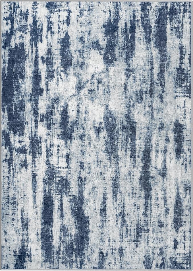 8x10 Area Rugs Washable Rug: Modern Abstract Living Room Rug Soft Anti-Skid - Image 2