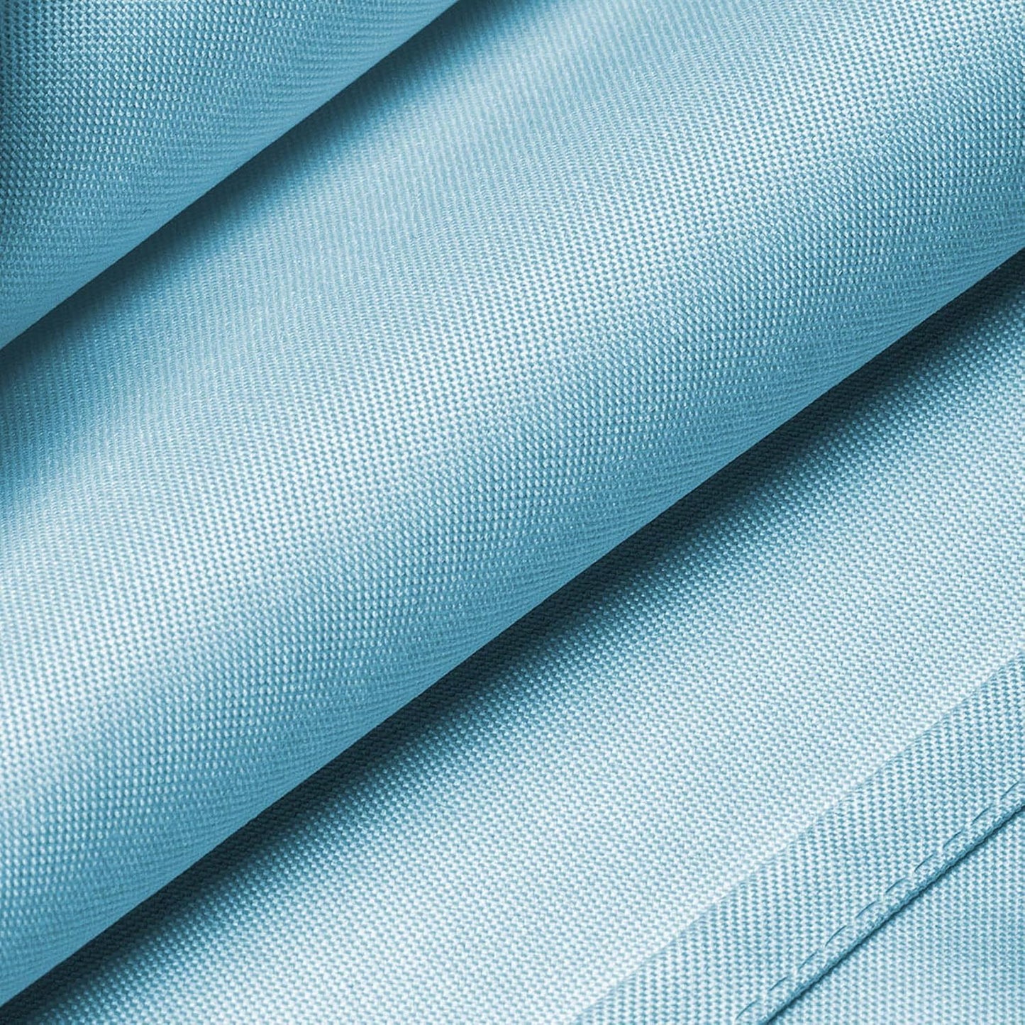 Lann's Linens - 10 Premium 90" Round Tablecloths for Wedding/Banquet/Restaurant - Polyester Fabric Table Cloths - Baby Blue