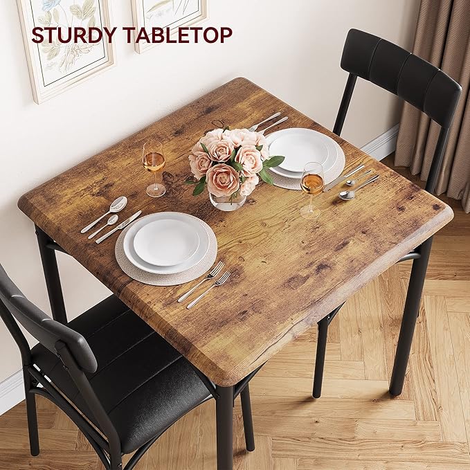 GAOMON 3-Piece Dining Table Set - Image 5