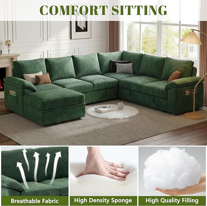 108 Inch Modular Sectional Sofa - Image 5