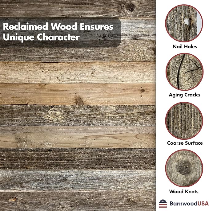 BARNWOODUSA Rustic Blanket Ladder - Image 2