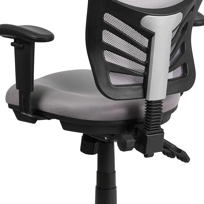 Flash Furniture Nicholas Mid-Back Swivel Office and Gaming Chair, Ergonomic - Image 8