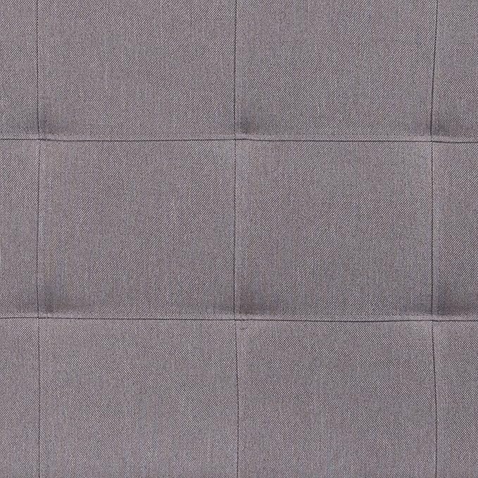 Flash Furniture Bedford Tufted Upholstered Queen Size Headboard in Light Gray - Image 10