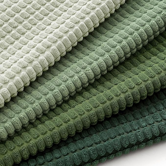 MIULEE Sage Green Pillow Covers 22x22 Inch Set of 4 Spring Boho Farmhouse Home - Image 2