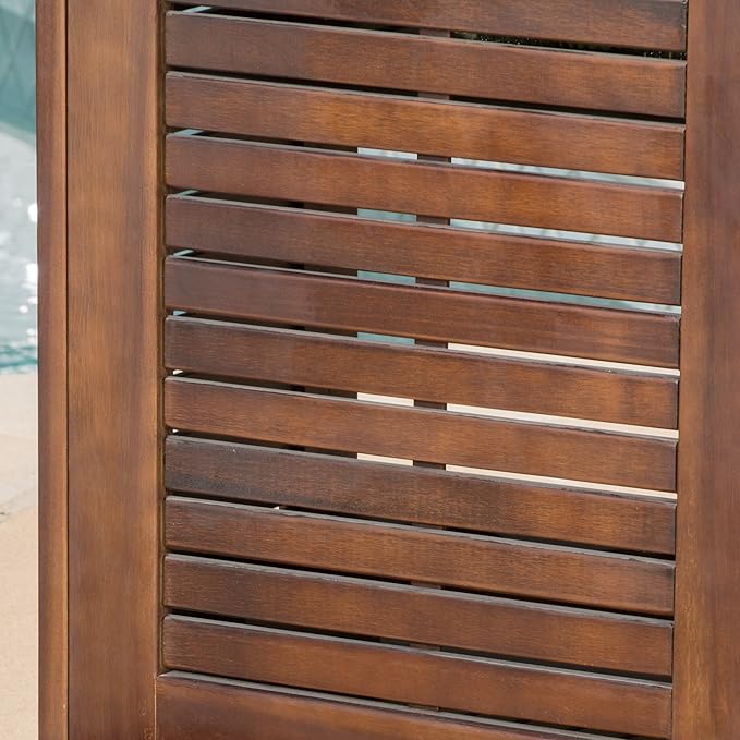 Christopher Knight Home Riviera Acacia Non-FSC KD Wood Bar, Rich Mahagony - Image 5
