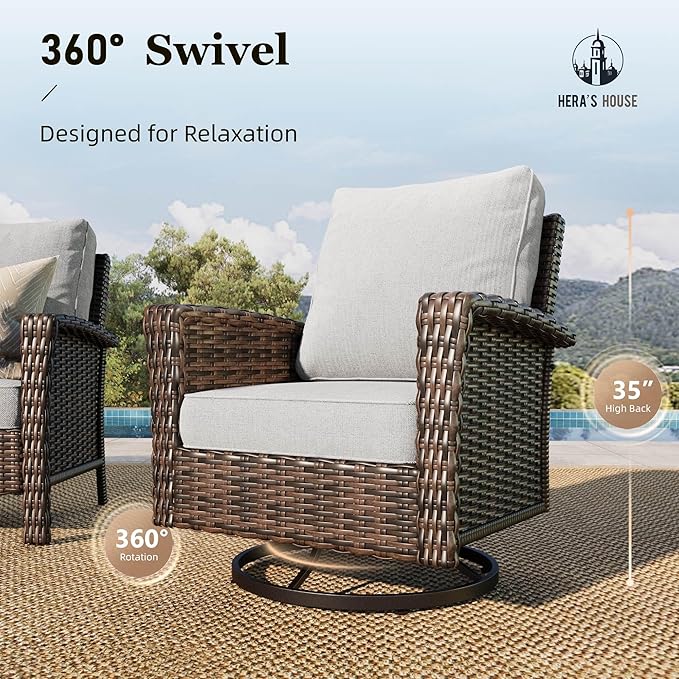 HERA'S HOUSE Patio Furniture Set - Image 2