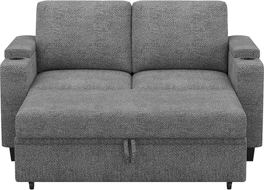 Belffin Chenille Sectional Sleeper Sofa by Belffin