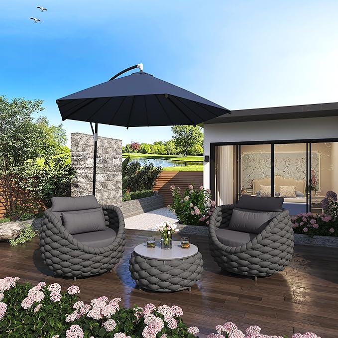 TWT 3 Piece Patio Furniture Set - Image 6